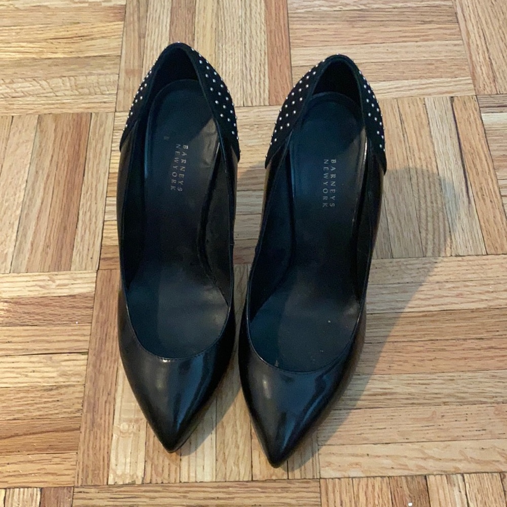 Barney’s heels